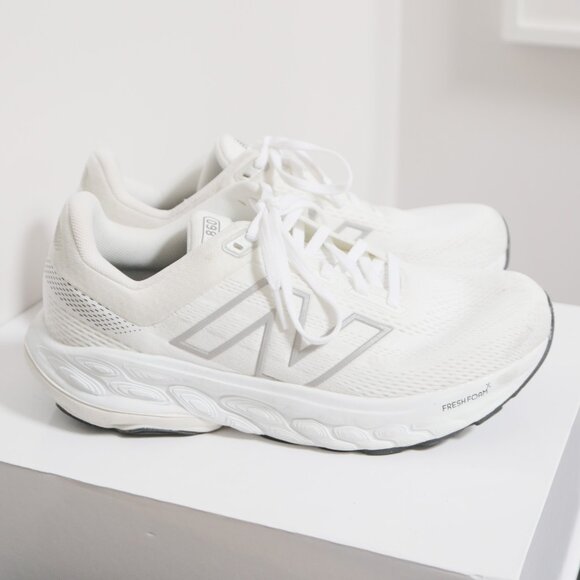 White Runners 'Fresh Foam X 860v14' EXTRA WIDE (2E) 👟 NEW BALANCE - Picture 3 of 11
